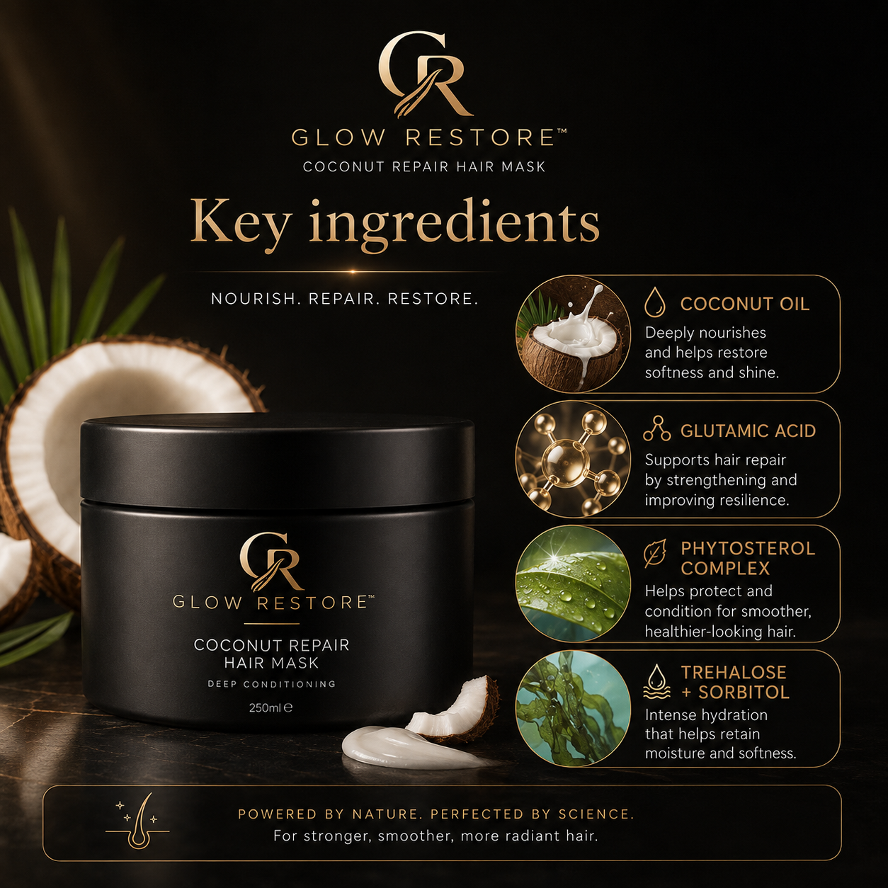 GLOW RESTORE™ Professional Hair Repair